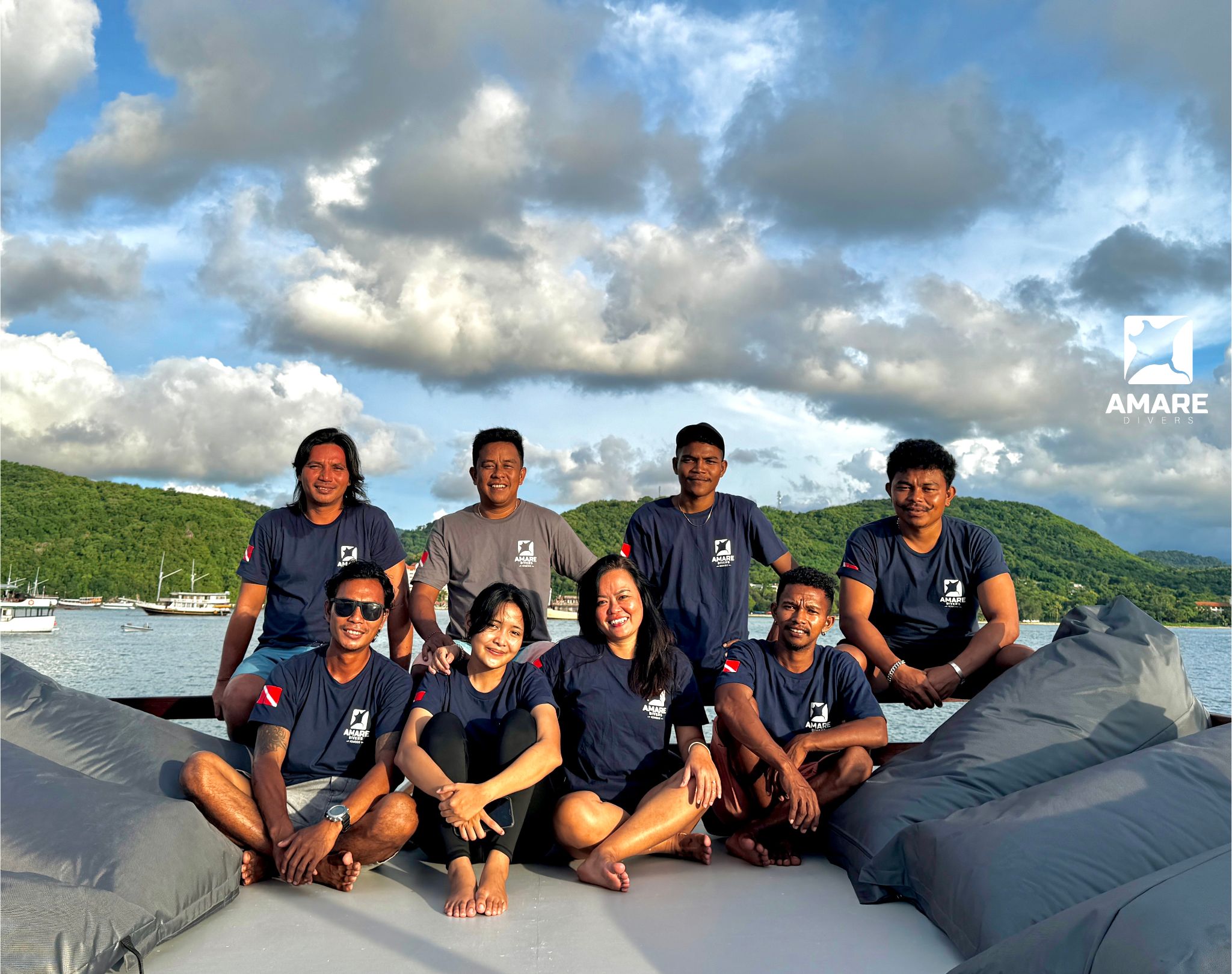 Amare Divers team in Labuan Bajo