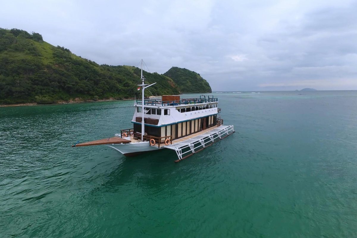Maria Seascape Komodo liveaboard route map